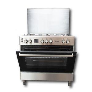 COCINA SGA PLATINUM 6 90 PROFESIONAL GLP PLATEADO