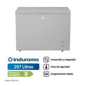 Congeladora Indurama CI-320GR 297 Litros Gris