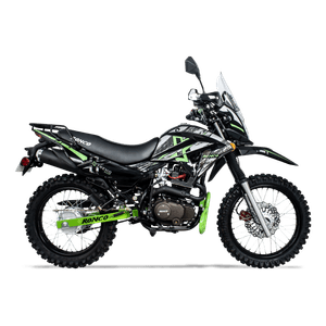MOTO RONCO X-TREMO 200R ROJO/VERDE