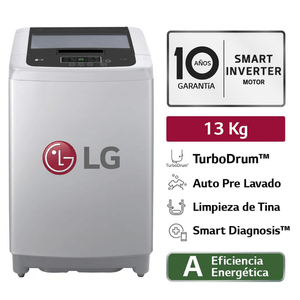 LAVADORA 13 KG Carga superior Smart Inverter Gris WT13DPBK Modelo 2024
