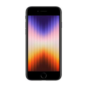 CELULAR APPLE IPHONE SE 3RA GEN 2022 4GB 64GB NEGRO (REACONDICIONADO)