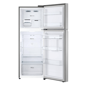 Refrigeradora LG 314L Door Cooling Top Mount Plateado con Dispensador - Modelo GT31WPP