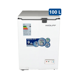Congeladora WOLFF 100 Lt con llave- 2 años garantia