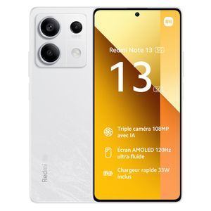 CELULAR XIAOMI REDMI NOTE 13 5G  8GB 256GB BLANCO