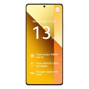 CELULAR XIAOMI REDMI NOTE 13 5G  8GB 256GB BLANCO