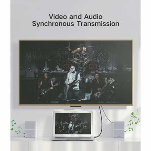 Cable Ugreen Mini Displayport A Hdmi 4K@30Hz Thunderbolt 2.0 1.5Mt (20848)