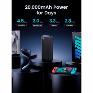 Power Bank Ugreen Carga Rapida Pantalla Digital 2000mAh 20W-Model |Pb312-25683