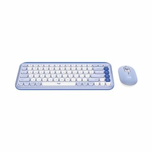 Teclado Logitech + Mouse Pop Icon Bluetooth/Wireless Sp Copilot Lilac