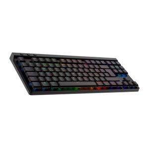 Teclado Gamer Logitech G515 Tkl Wired Lightsync Rgb Black