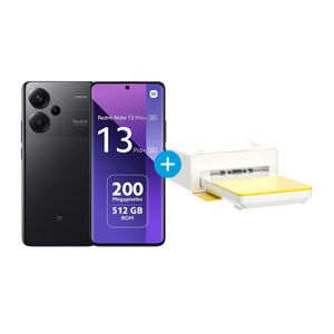 Combo Xiaomi Redmi Note 13 Pro Plus 5G e Impresora Fotográfica instantánea"
