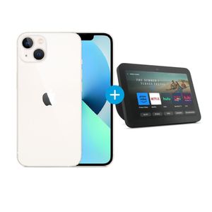 COMBO iPhone 13 128GB 4GB Blanco y Parlante Inteligente Amazon Echo Show 8