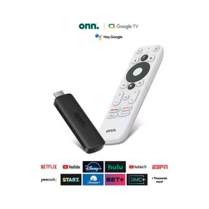 Watch Onn Full Hd Streaming Device Google Tv-Black