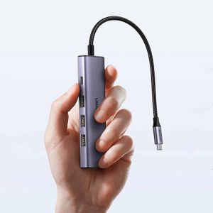 Adaptador Hub Ugreen 5-en-1 de USB-C a HDMI/USB-A/PD 100w Black (15597)