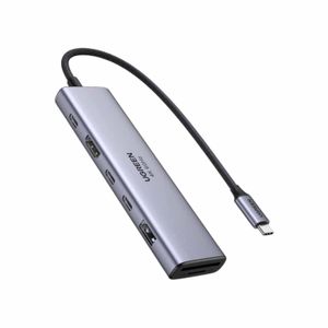 Adaptador Hub Ugreen USB-C 7en1 Usb C 3.2 Hdmi 4k 60hz Tf 100w Ugreen Cm511-45521