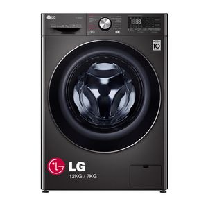 LAVASECA LG 12 KG CARGA FRONTAL CON AIDD WIFI WD12BVC2S6C NEGRO ACERO