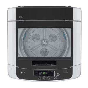 LAVADORA LG 13 KG CARGA SUPERIOR SMART INVERTER TURBODRUM WT13DPBK GRIS