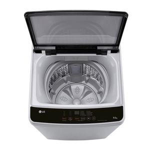 LAVADORA LG 9 KG CARGA SUPERIOR LAVADO RÁPIDO Y LIMPIEZA DE TINA WT9GL GRIS