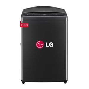 LAVADORA LG 21 KG CARGA SUPERIOR 6 MOTION DD WT21PBVS6 NEGRO CLARO