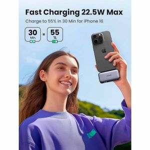 Power Bank Ugreen Nexode 5000Mah Conector USB-C 20W Space Gray Pb503 35338