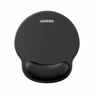 Mouse Pad Ugreen con Soporte Ergonómico y Antideslizante Negro Lp668 25245