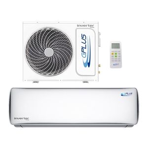 AIRE ACONDICIONADO SPLIT INVERTER DE 12000 BTU GPLUS GP-S12000INV BLANCO