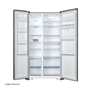 REFRIGERADORA INDURAMA 508 LTS NO FROST SIDE BY SIDE RI-788DI + PARLANTE DE REGALO EVERSOUND EV5003