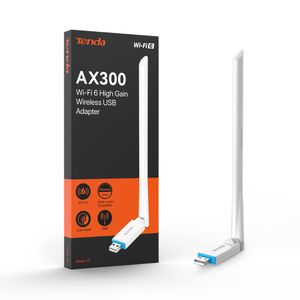 TENDA ADAPTADOR USB INALÁMBRICO DE ALTA GANANCIA AX300 U2