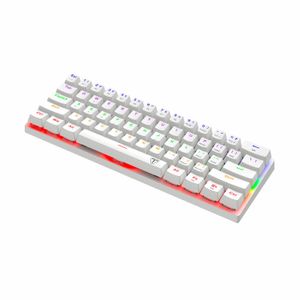 Teclado Gamer T-Dagger Arena Rainbow Spanish T-Tgk321W-Br Brown Switch White