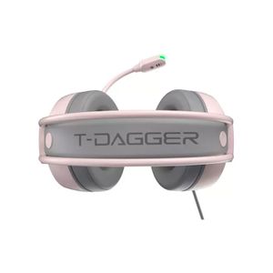 Audifonos Gamer T-Dagger Sona T-Rgh304P Pink