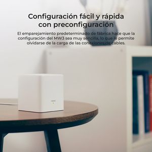 TENDA SISTEMA WI-FI MESH EN MALLA PARA TODA LA CASA MW3 NOVA (2PACK)