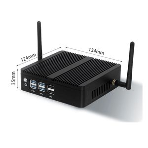 Mini BEBEPC FANLESS COMPUTE 0 8GB 512GB NEGRO