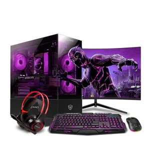 MI PC LISTA - PC Gamer Draco Pink Core i9 11900F 32GB 1TB 24" Curvo RTX3050 8GB