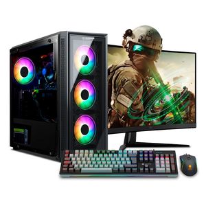 MI PC LISTA - PC Gamer View 51 Plus Green Core i9 12900KF 32GB 1TB 27" Curvo RTX4060TI 8GB