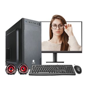 MI PC LISTA - Computadora de escritorio Intel Core i3 14100 14th 16GB 500GB 22" IPS