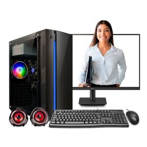 MI PC LISTA - Computadora de escritorio Intel Core i5 14400 32GB 1TB 24" IPS NEW EDITION