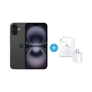Celular Apple Iphone 16 6.1" 8GB 128GB Negro nanoSIM + Cargador