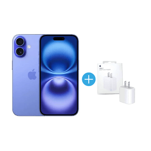 Celular Apple Iphone 16 6.1" 8GB 128GB Ultramarino nanoSIM + Cargador