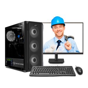 MI PC LISTA- PC Ingeniería y Diseño Core i5 12400F 32GB 500GB 24" IPS RTX3050 8GB MIPCLISTA - MI PC LISTA