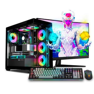 MI PC LISTA - PC Gamer Falkor RGB RYZEN 7 7800X3D 32GB DDR5 1TB 27" Curvo RTX5070 12GB MIPCLISTA - MI PC LISTA 8299RYZ1902