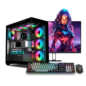 MI PC LISTA - PC Gamer Falkor RGB RYZEN 9 7900 32GB DDR5 1TB 27" Curvo RTX4070TI 16GB