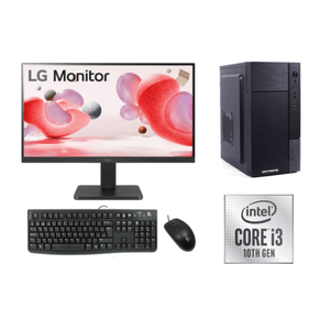 PC DE ESCRITORIO PROCESADOR INTEL CORE I3-10105, 8GB RAM, SSD 500GB