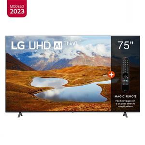 TELEVISOR LG UHD 75” 4K SMART TV CON THINQ AI 75UR871C0SA (2023)
