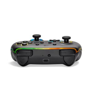Mando Pro PowerA Wireless Nintendo Switch with Lumectra Black Led
