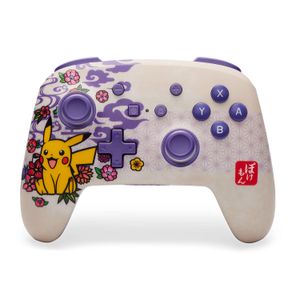 Mando Pro PowerA Wireless Nintendo Switch Pikachu Blossom