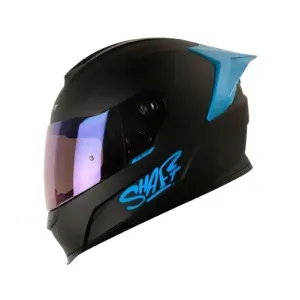 CASCO SH-502 SP SOLID NEGRO MATE/AZUL