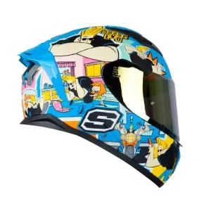 CASCO SH-582 SP EVO JOHNY BRAVO AZUL