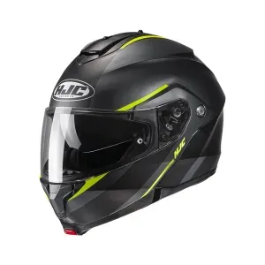 HJC C91 TERO NEGRO/GRIS/AMARILLO