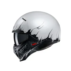 HJC I20 SCARW GRIS/NEGRO