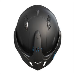 CASCO SH-227 SOLID NGR MAT/AZUL VI TRA