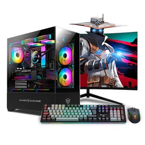 MI PC LISTA - PC Gamer Storm RGB Ryzen 9 5900XT 32GB 1TB 24" Curvo RX7600XT 16GB MIPCLISTA - MI PC LISTA